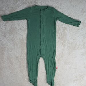 Magnetic Me Modal Footie Emerald Green 6-9m